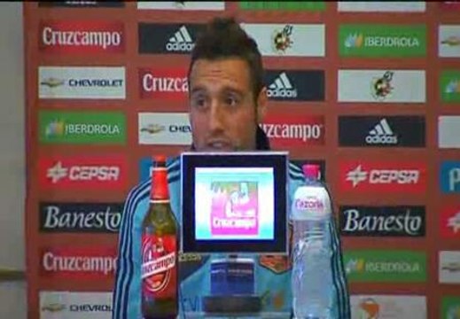 Los jugadores de la Selección buscan la victoria ante Venezuela