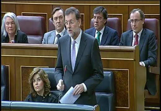 Rajoy a Rubalcaba: Al final se van a quedar, ustedes y los sindicatos, solos