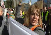 Los trabajadores de Spanair se concentran en Madrid y Barcelona