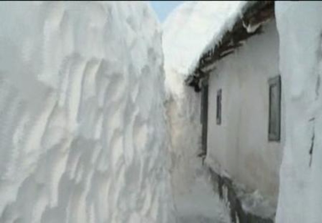 En un laberinto de nieve