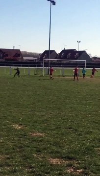 But de Rémi contre AS Val de l'Yerres - U10/U11