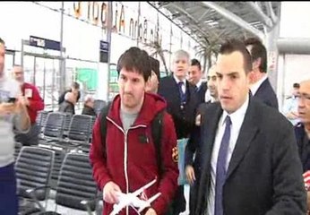 El Barça aterriza en El Prat