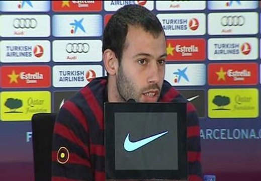 Mascherano: Vamos a pelear la Liga hasta el final