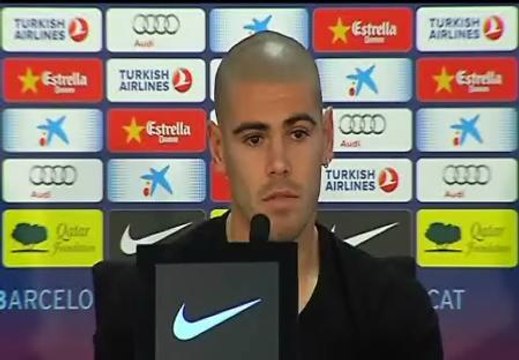 Víctor Valdés espera que Guardiola renueve