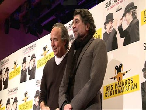 Sabina y Serrat darán cinco conciertos