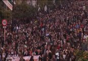 Multitudinaria manifestación contra la sentencia del caso de Marta del Castillo