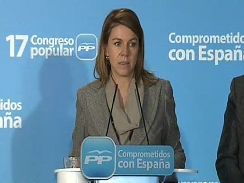 Cospedal: Desde el PP somos respetuosos