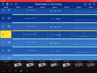 Street Fighter 2 Ken's Theme on Korg's Gadget