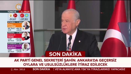 Bahçeli: Oyunlar boşa çıkarılmıştır