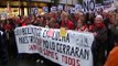 Manifestación en Barcelona contra los recortes