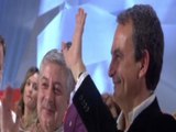 Zapatero pide unidad y apoyo a su sucesor