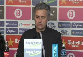 Mourinho: "El Mallorca ha hecho un trabajo defensivo perfecto"