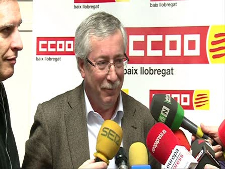 Toxo: "Debe tener mala conciencia pensar en huelga"