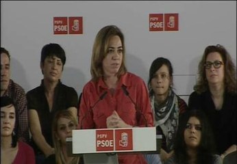 Chacón: "Tenemos que ser coherentes y si decimos izquierda, hacemos izquierda"