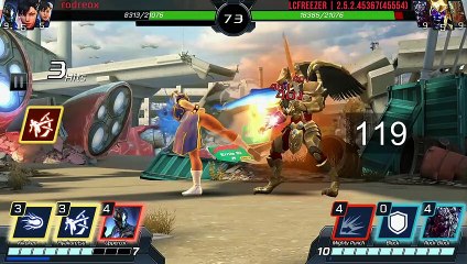 07 Power Rangers Legacy Wars - Chun-Li Slow Motion