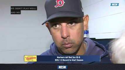 Alex Cora Isn't Worried About Red Sox's Starters