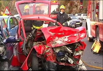 Descienden en un 15% los accidentes de tráfico en 2011