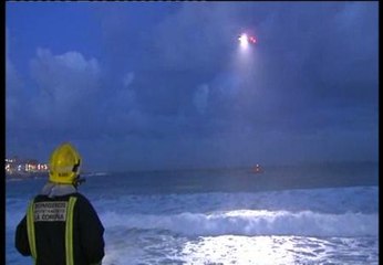 Cuatro desaparecidos en la Playa de Riazor