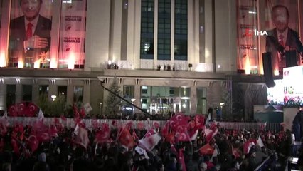 Cumhurbaşkanı Erdoğan Balkon Konuşması Yaptı