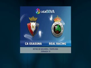 OSASUNA 0 - RACING 2