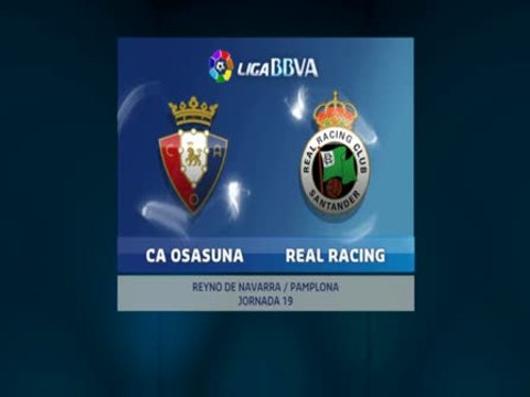 OSASUNA 0 - RACING 2