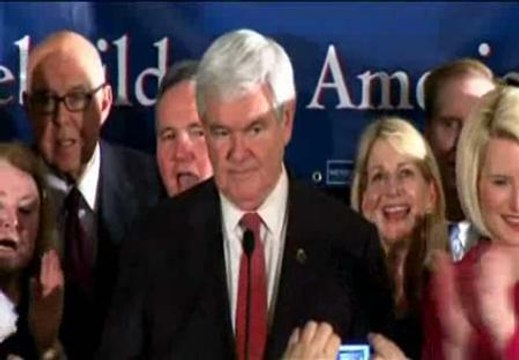 Inesperada victoria de Gingrich en las primarias americanas de Carolina del Sur