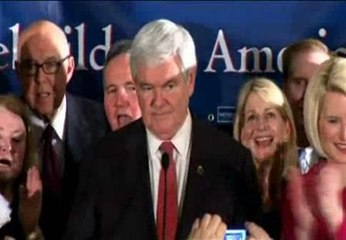 Inesperada victoria de Gingrich en las primarias americanas de Carolina del Sur