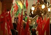 Intento de boicot al Consell valenciano en el Palau de Fuentehermosa
