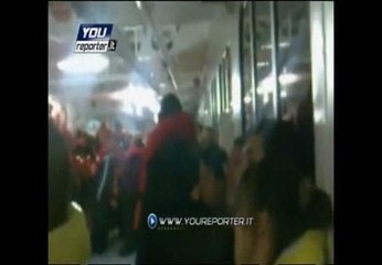 Un videoaficionado muestra los momentos de la evacuación en el "Costa Concordia"