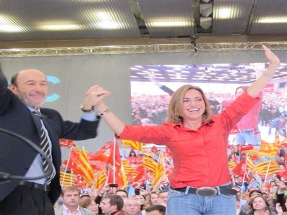 Rubalcaba y Chacón enfrentan sus candidaturas