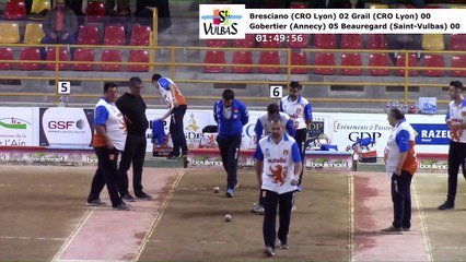 Demi-finales, neuvième étape du Super 16 masculin, Saint-Vulbas 2019