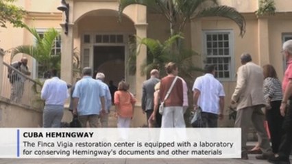 Cuba and US group take another step toward preserving Hemingway's legacy