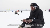 Ice-fishing lovers gather on planet's deepest lake, Baikal