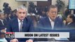 Pres. Moon likely to mention upcoming summit with U.S. Pres. during weekly meeting