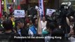 Thousands protest in Hong Kong over China extradition law