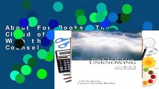 About For Books  The Cloud of Unknowing: With the Book of Privy Counsel  For Kindle