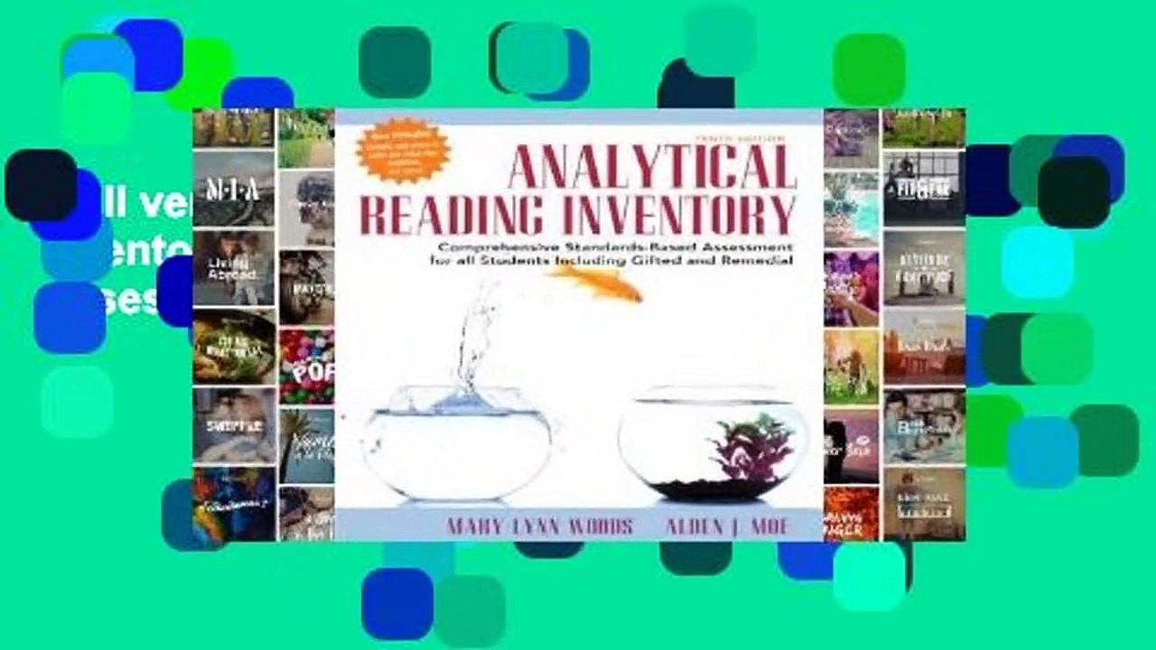 Full version  Analytical Reading Inventory: Comprehensive Standards-Based Assessment for All