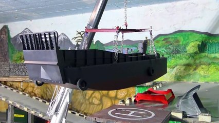 RC الإنزال LCM 3! الحمل الثقيل عن LRT 1100-2.1 RC شاحنة رافعة! أفضل السيارات اتفاقية روتردام