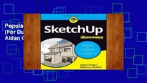Popular SketchUp For Dummies (For Dummies (Computers)) - Aidan Chopra