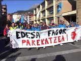 Finaliza la marcha de los trabajadores de Edesa