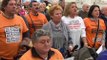 Los preferentistas trasladan su protesta al pleno de la Diputación de Pontevedra