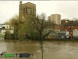 El fuerte temporal deja sin luz a los ingleses en Navidad