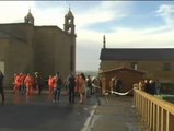 Un incendio destruye el emblemático santuario de la Virgen de la Barca