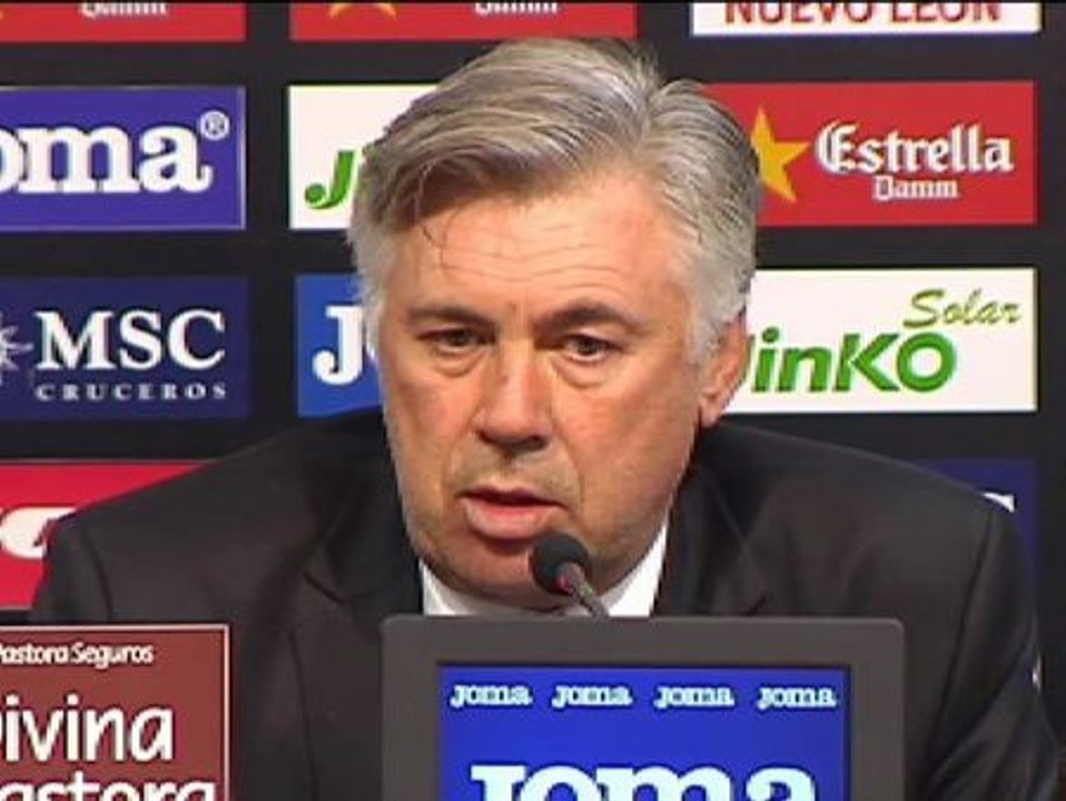 Ancelotti: "En este momento Barça y Atlético son favoritos"
