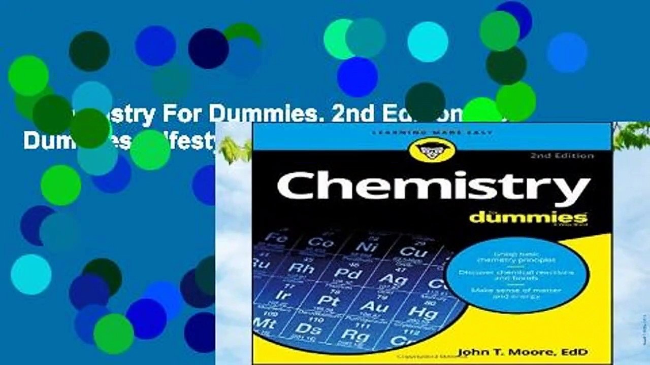 Chemistry For Dummies, 2nd Edition (For Dummies (Lifestyle)) For Kindle