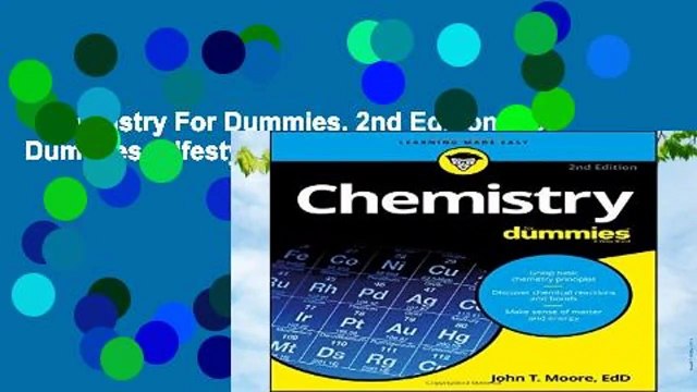 Chemistry For Dummies, 2nd Edition (For Dummies (Lifestyle)) For Kindle