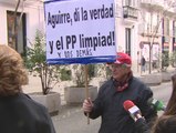 Insultos a Esperanza Aguirre tras prestar declaración por el caso Gürtel
