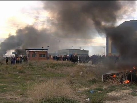 La protesta de los astilleros deja 10 detenidos