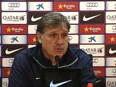 Gerardo Martino: El objetivo fundamental es jugar mejor