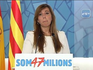 Sánchez-Camacho: "Este acuerdo rompe la democracia"